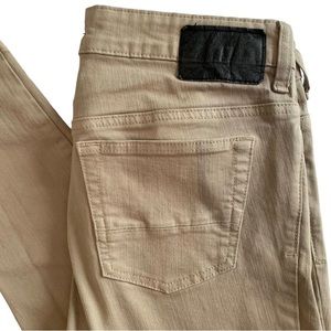PACSUN Men's Active Stretch Stacked Skinny Jeans Tan Size 30x32 Pre-owned